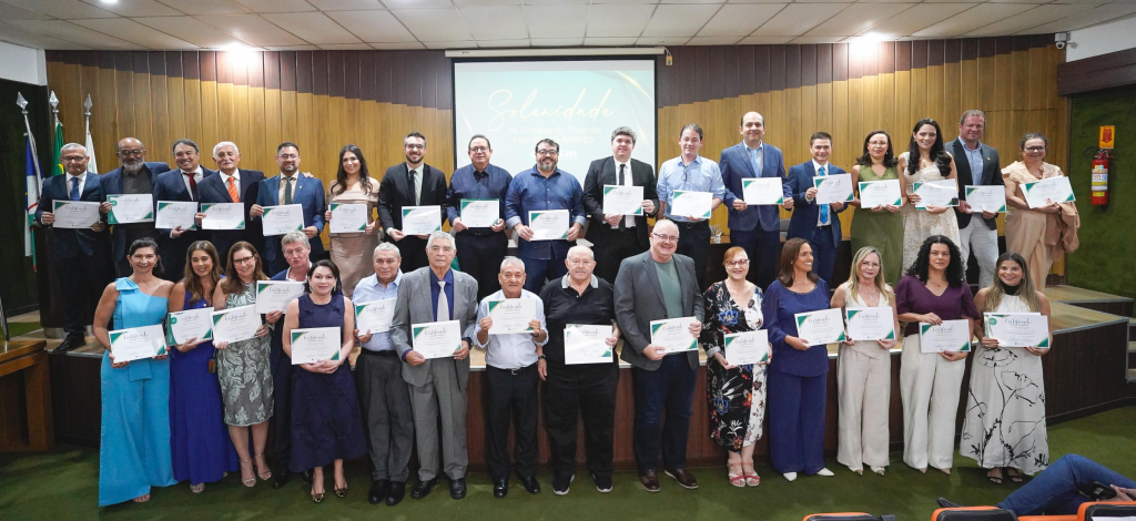 Homenageados com Título de Honra ao Mérito